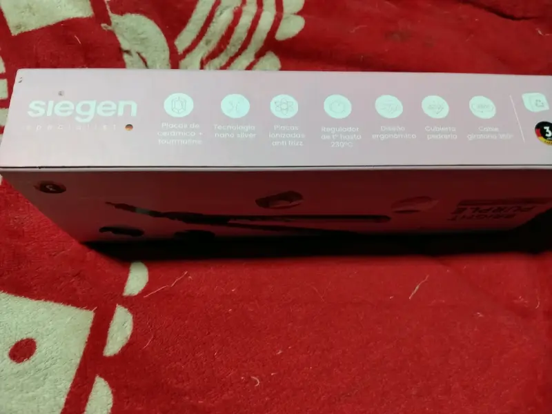 Plancha de cabello morada Siegen - 5