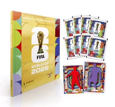 Pack Álbum FIFA World Cup 2026 Tapa Dura Gold - miniatura 2