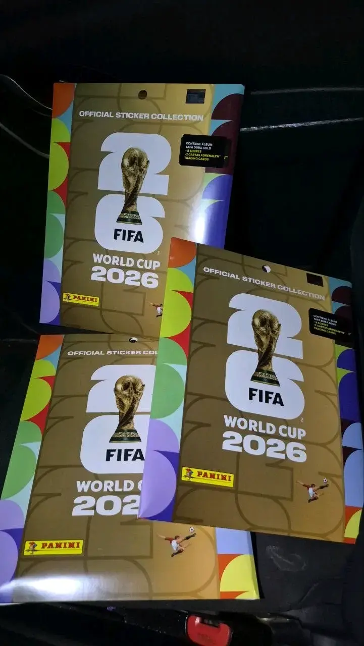 Pack Álbum FIFA World Cup 2026 Tapa Dura Gold - 3