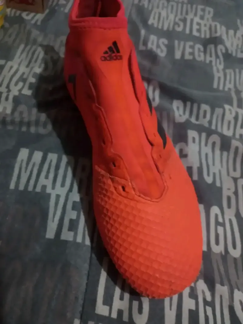 Zapatillas fútbol naranjas adidas - 2