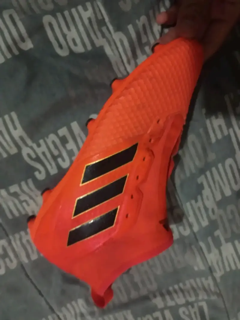 Zapatillas fútbol naranjas adidas - 3
