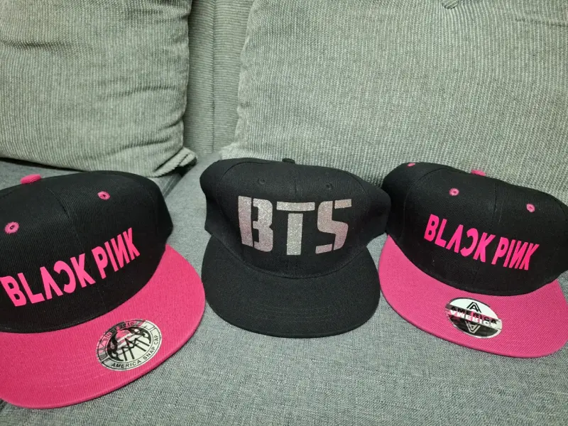 Gorro negro y rosado BLACKPINK - 3