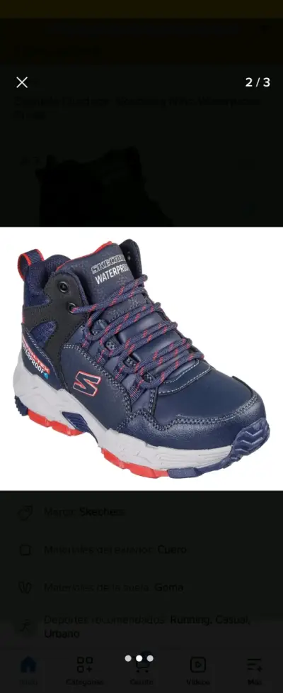 Zapatillas Skechers niño waterproof - miniatura 1
