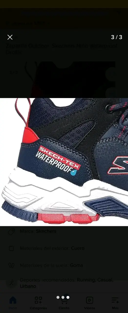 Zapatillas Skechers niño waterproof - 2