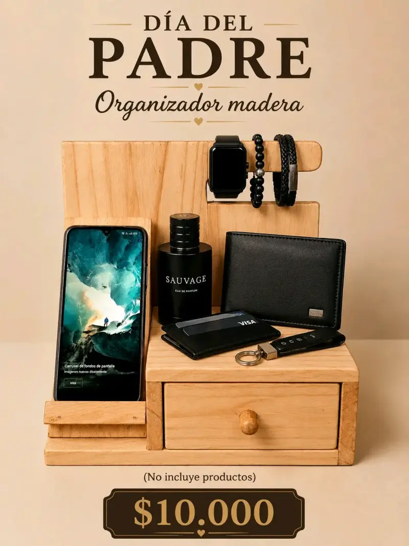 Organizador de madera