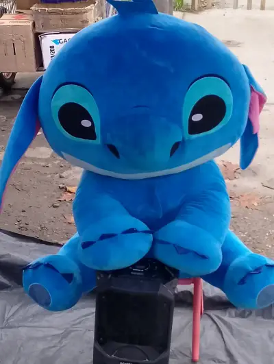 Peluche gigante azul - miniatura 1
