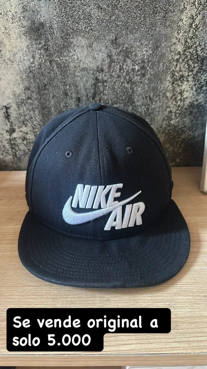 Gorra Nike Air negra