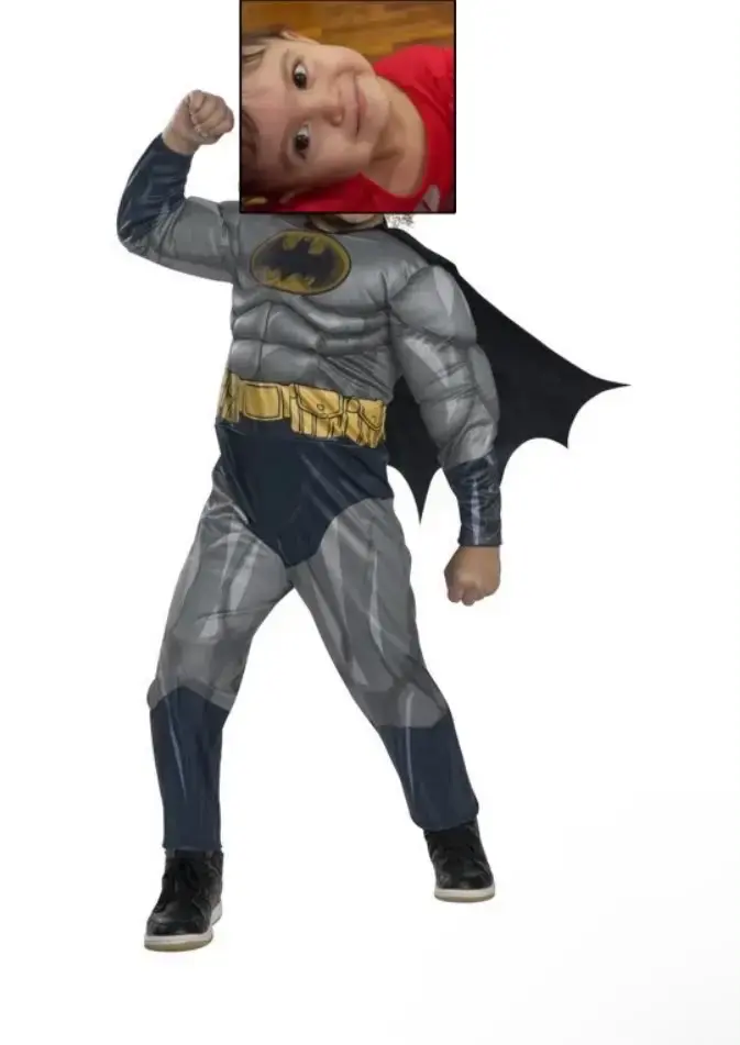 Disfraz infantil de superhéroe