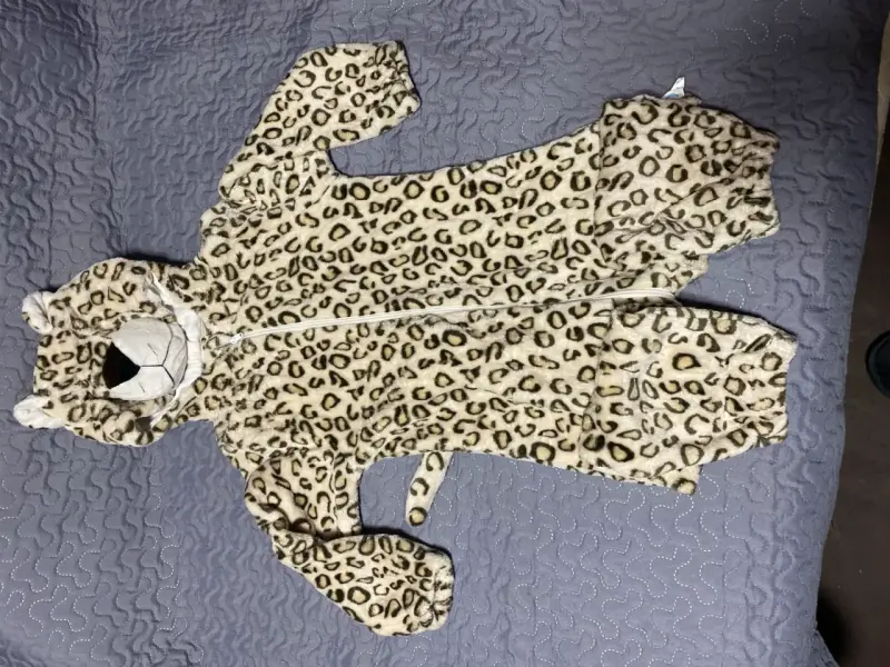 Disfraz infantil de leopardo