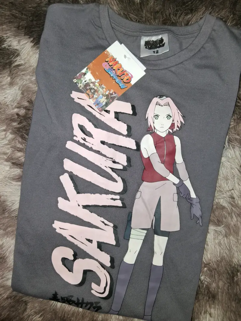 Polera gris Naruto Sakura - 1