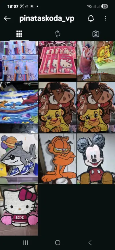 Piñatas personalizadas coloridas - miniatura 3