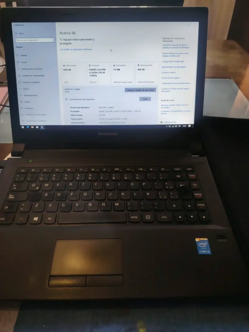Notebook Lenovo B40-70 | Core i5 + Tarjeta de Vide - 3