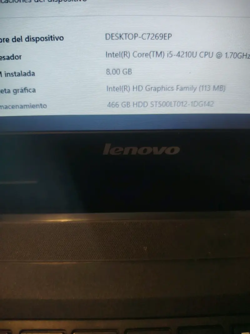 Notebook Lenovo B40-70 | Core i5 + Tarjeta de Vide - 4
