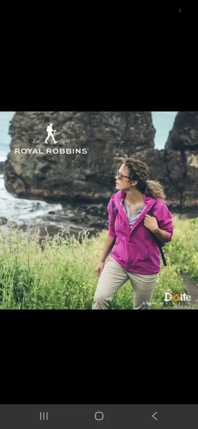 Chaqueta impermeable rosa - miniatura 4