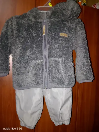Conjunto beb e gris peludo - miniatura 1