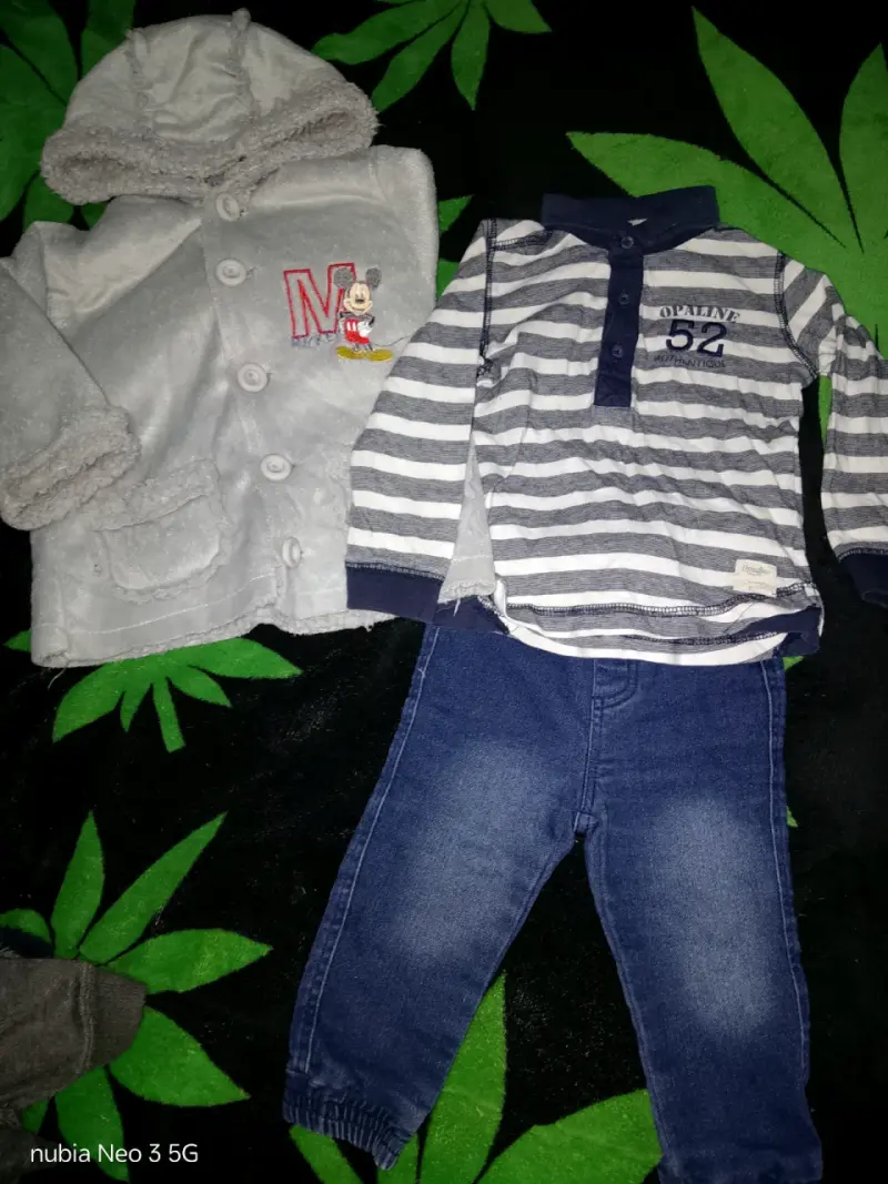 Conjunto beb e gris peludo - 3