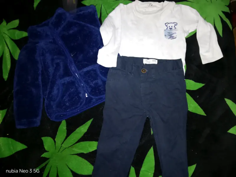 Conjunto beb e gris peludo - 6