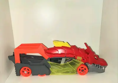 Remolque Dragón Hot Wheels - miniatura 1