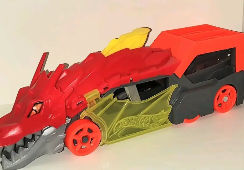 Remolque Dragón Hot Wheels - 2
