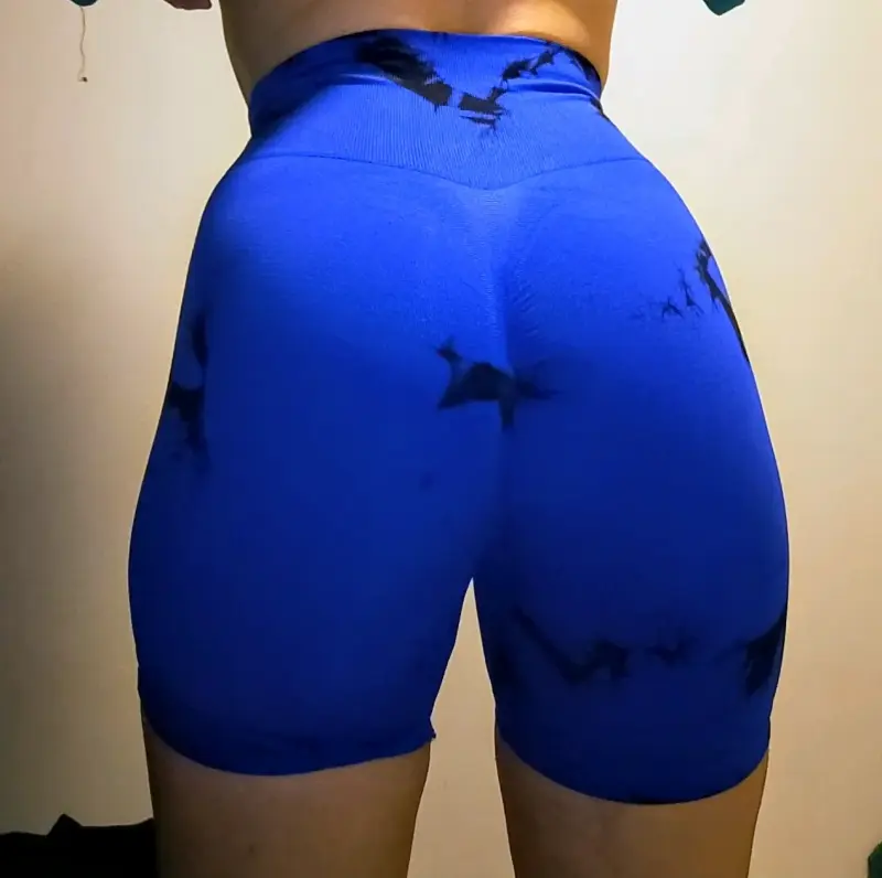 Shorts deportivos azules - 1
