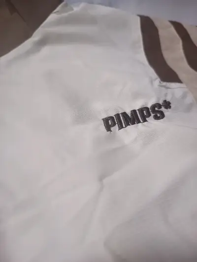 Chaqueta Pimps beige y marrón con cierre - miniatura 2