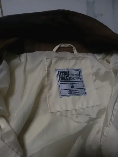 Chaqueta Pimps beige y marrón con cierre - miniatura 5