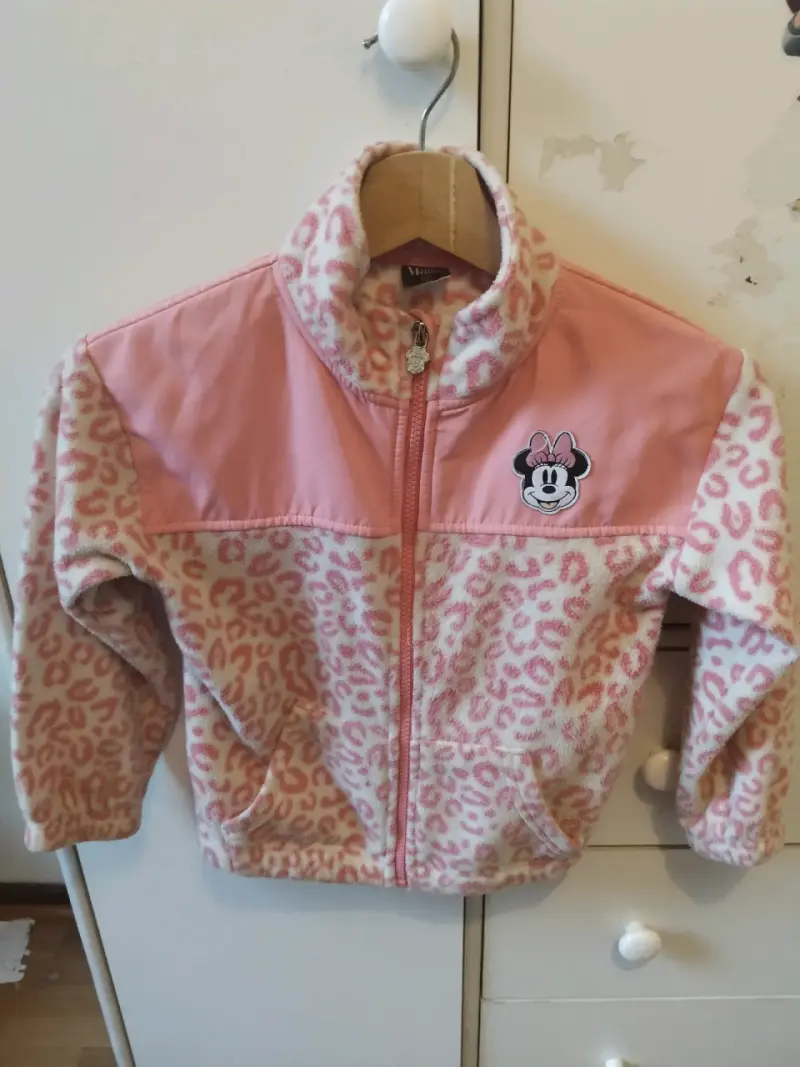 Chaqueta polar niña Minnie rosa talla 6