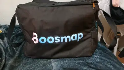 Bolso negro Boosmap - miniatura 1
