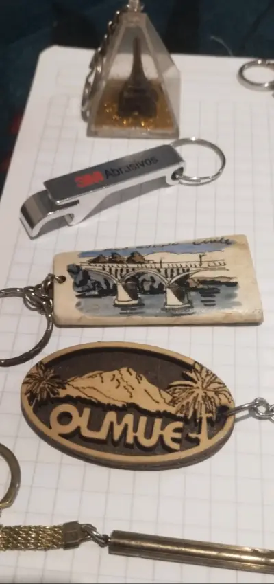 12 llaveros impecables - miniatura 3