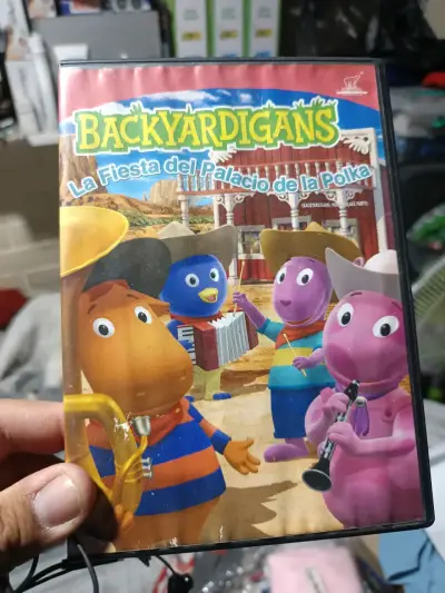 Dvd de backardigans la fiesta del palacio - miniatura 1