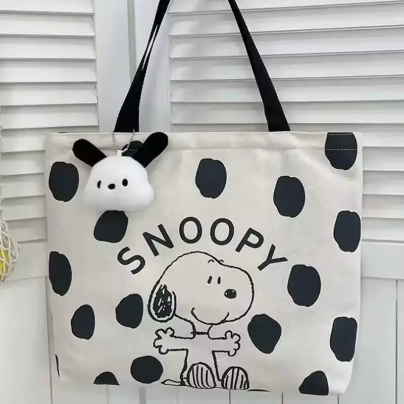 Bolso Snoopy blanco y negro - 2
