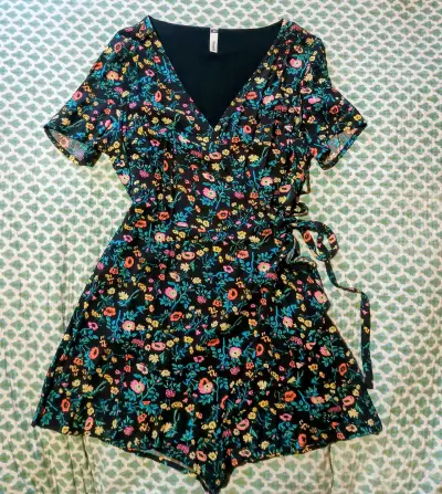 Vestido estampado floral multicolor - miniatura 4