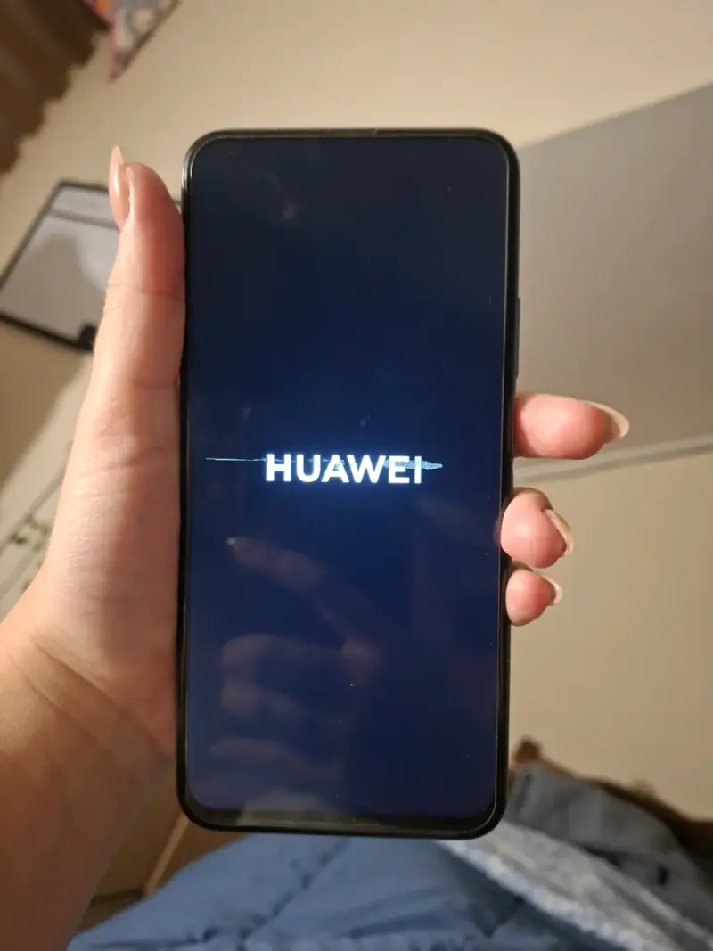 Smartphone Huawei azul degradado - 2