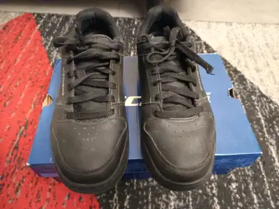 Zapatillas negras de colegio Skechers - miniatura 1