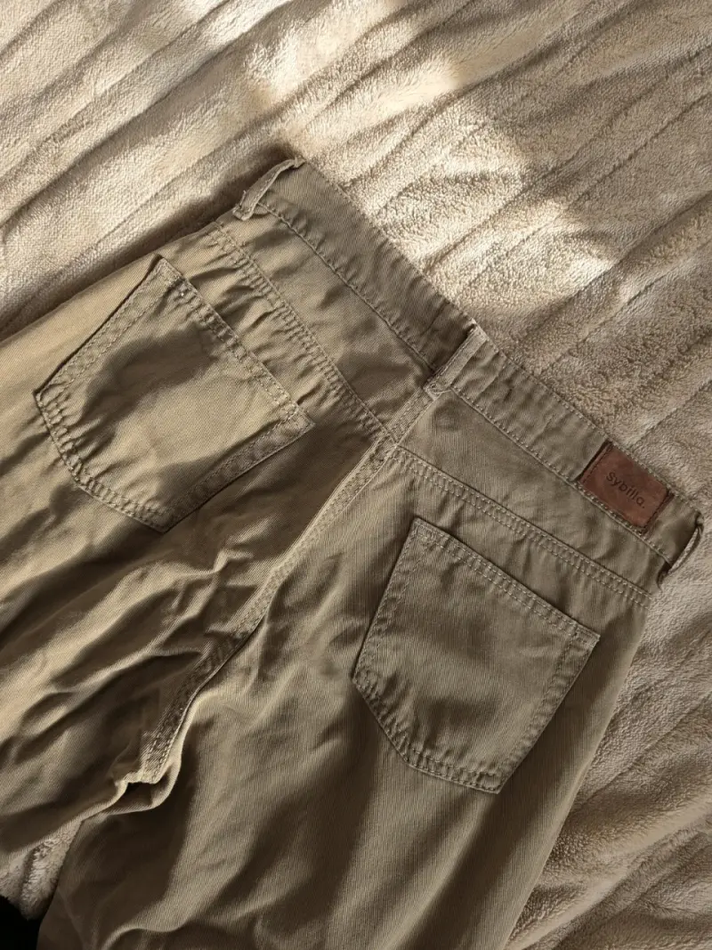 Pantalones beige Sybilla talla 36 - 2