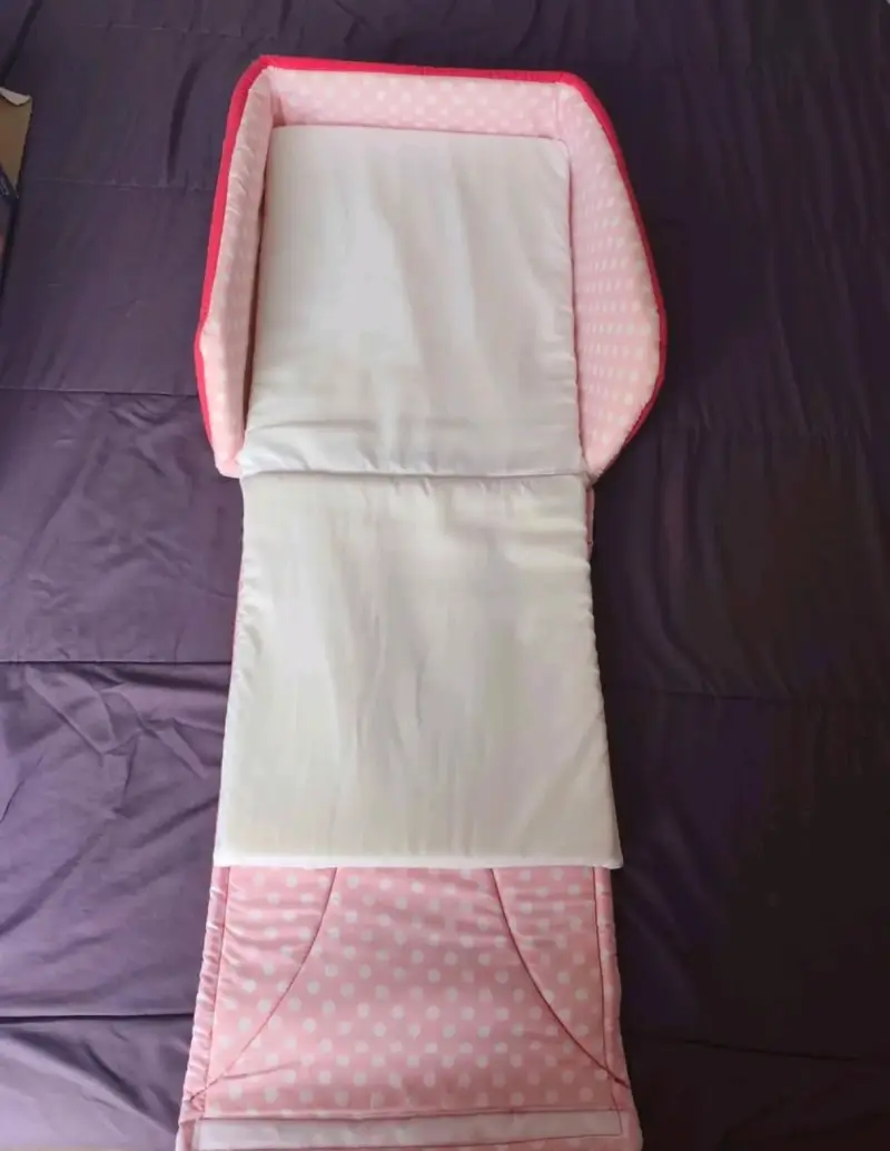 Cambiador de bebé Baby Way rosa - 2