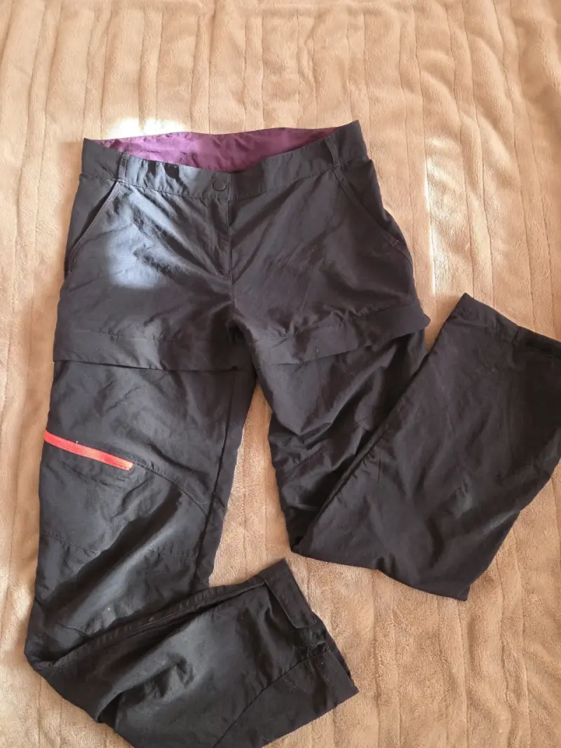 Pantalón negro desmontable outdoor - 1