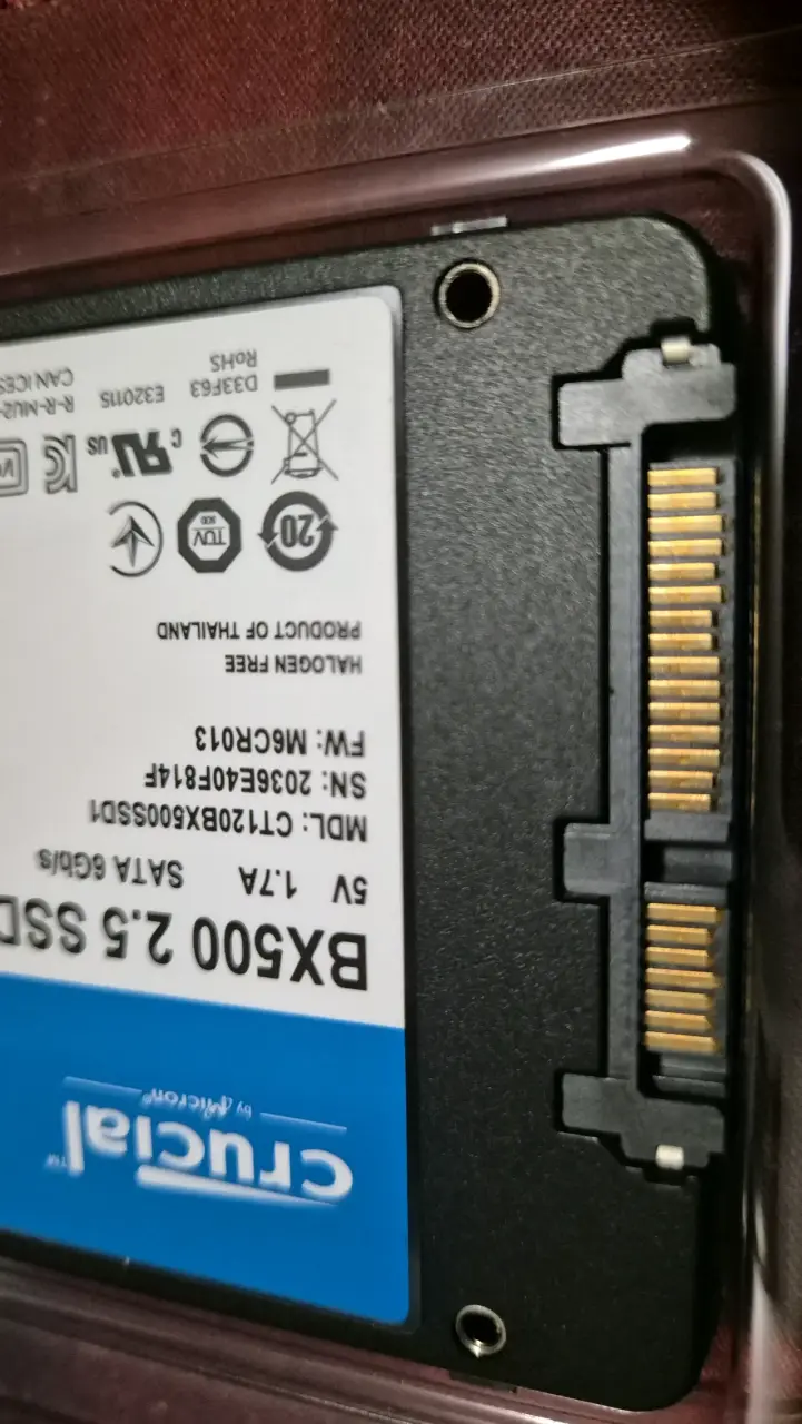 Disco SSD Crucial BX500 120GB - 2