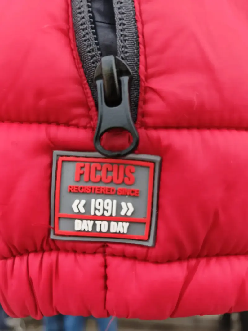 Chaqueta inflada roja para niño - 2