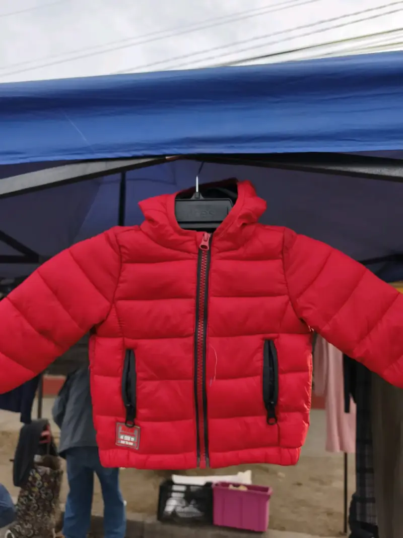 Chaqueta inflada roja para niño - 5