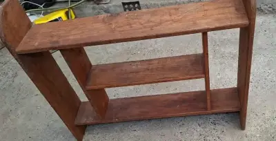Estante de madera rústico - miniatura 3