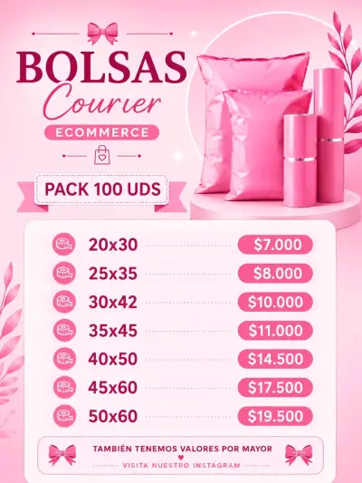 Bolsas Courier Ecommerce 100 UDS - miniatura 2