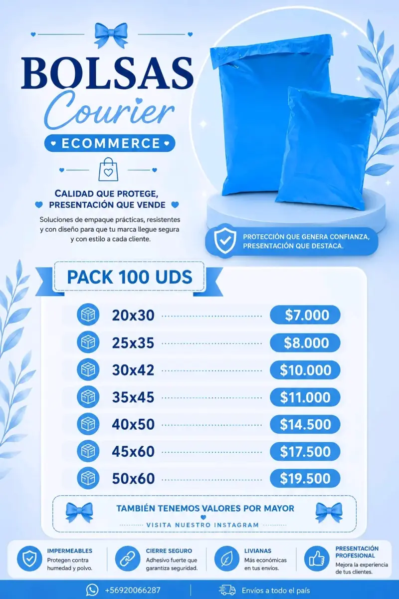 Bolsas Courier Ecommerce 100 UDS - 3