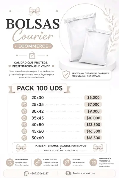 Bolsas Courier Ecommerce 100 UDS - miniatura 4