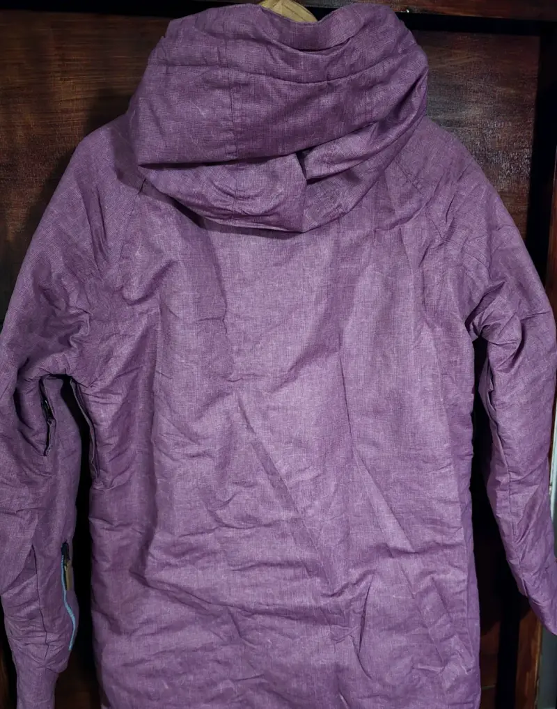 Chaqueta morada de nieve - 4