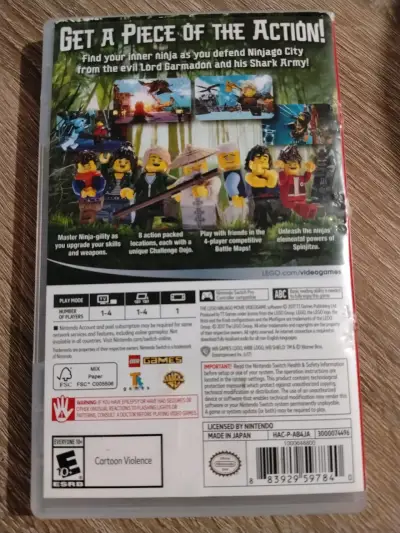 Juego Nintendo Switch LEGO Ninjago - miniatura 2