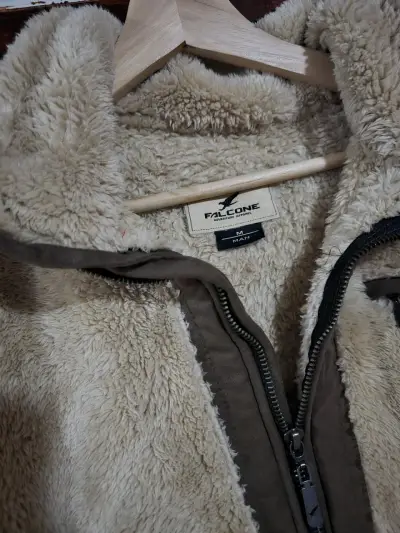 Polar de Hombre beige con cierre - miniatura 2