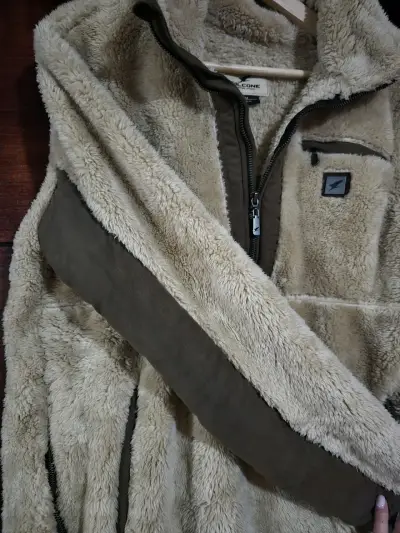 Polar de Hombre beige con cierre - miniatura 3