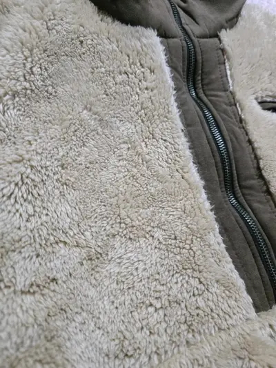 Polar de Hombre beige con cierre - miniatura 4