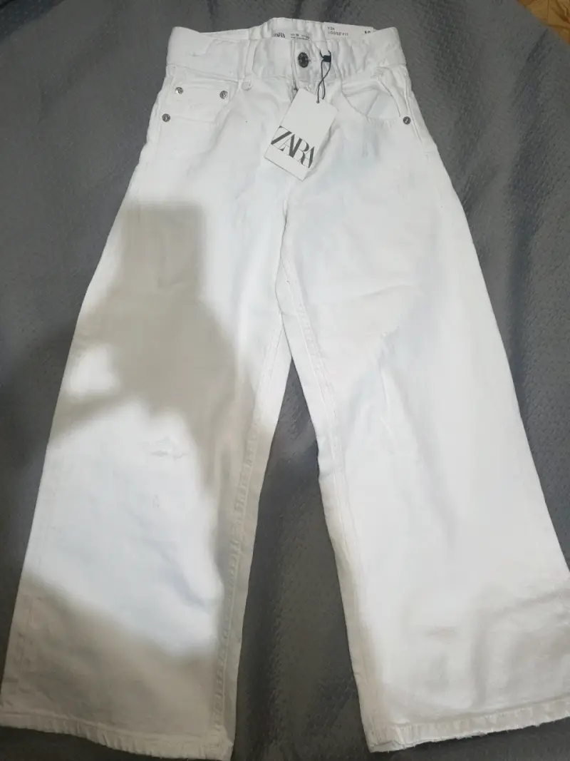 Pantalones blancos Zara nuevos - 1